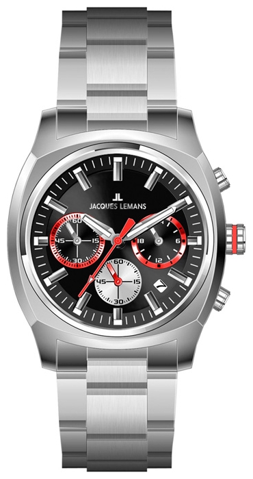 Wrist watch Jacques Lemans 1-1556G for men - 1 photo, picture, image