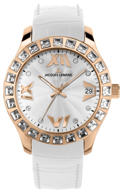 Jacques Lemans 1-1571ZG wrist watches for women - 1 image, picture, photo