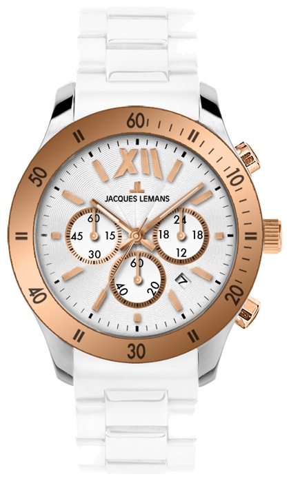Wrist watch Jacques Lemans 1-1586R for unisex - 1 picture, image, photo