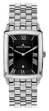 Wrist watch Jacques Lemans 1-1607F for men - 1 photo, picture, image