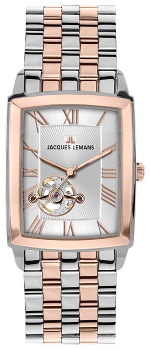 Jacques Lemans 1-1610I wrist watches for men - 1 image, picture, photo