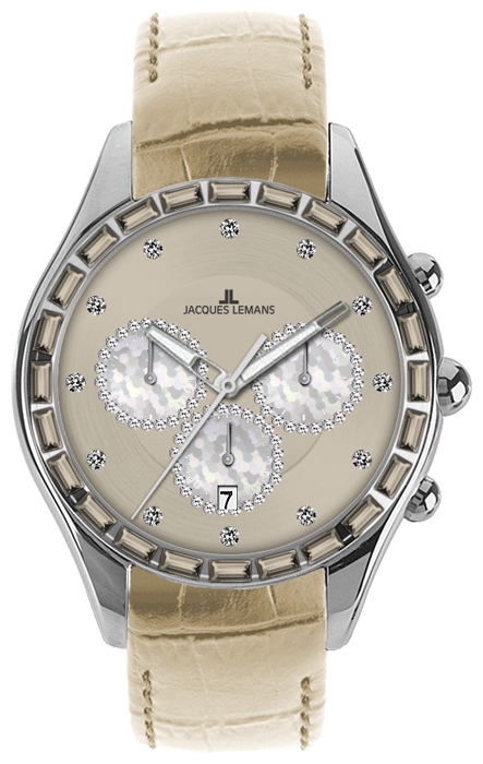 Jacques Lemans 1-1646E wrist watches for women - 1 image, picture, photo