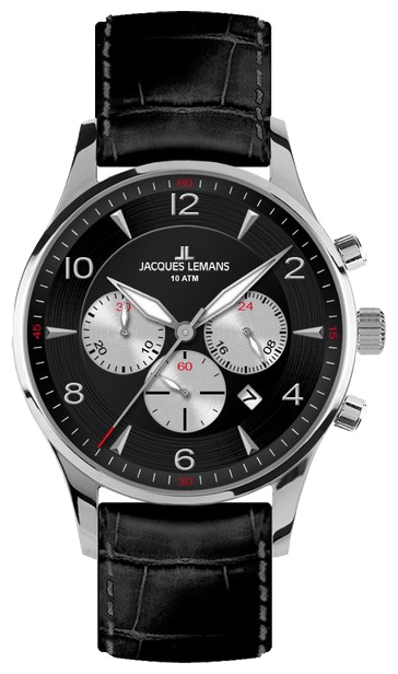 Wrist watch Jacques Lemans 1-1654A for men - 1 picture, image, photo