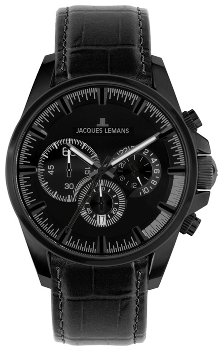 Wrist watch Jacques Lemans 1-1655F for men - 1 photo, image, picture