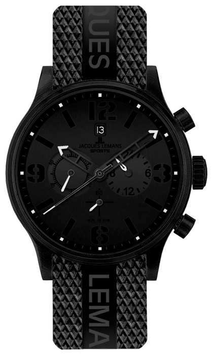 Wrist watch Jacques Lemans 1-1659G for men - 1 photo, image, picture