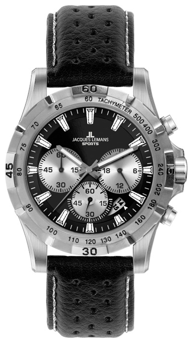 Jacques Lemans 1-1670A wrist watches for men - 1 image, picture, photo