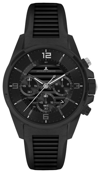 Jacques Lemans 1-1672D wrist watches for men - 1 image, picture, photo