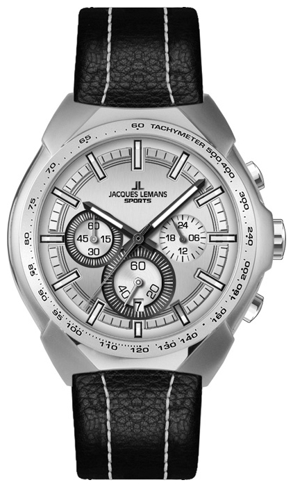 Wrist watch Jacques Lemans 1-1675B for men - 1 picture, image, photo