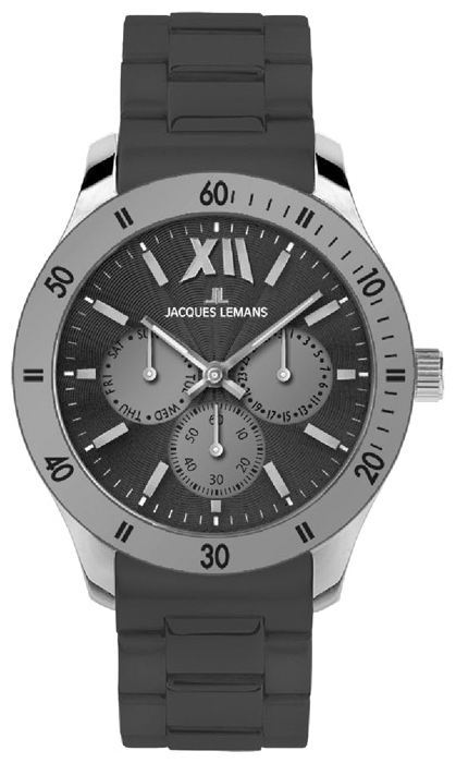 Wrist watch Jacques Lemans 1-1691A for unisex - 1 photo, image, picture