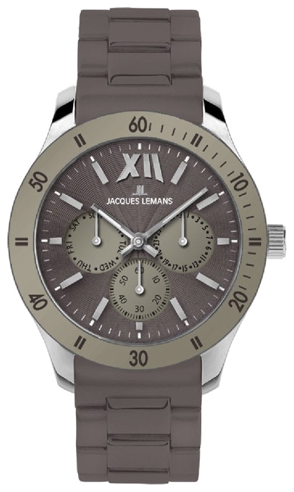 Jacques Lemans 1-1691C wrist watches for unisex - 1 image, picture, photo