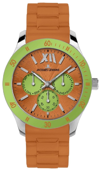 Wrist watch Jacques Lemans 1-1691M for unisex - 1 photo, picture, image