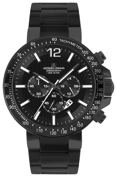 Wrist watch Jacques Lemans 1-1696F for unisex - 1 picture, photo, image