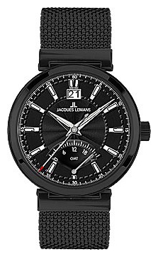 Wrist watch Jacques Lemans 1-1697E for men - 1 photo, image, picture