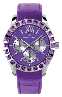 Jacques Lemans 1-1710K wrist watches for women - 1 image, picture, photo