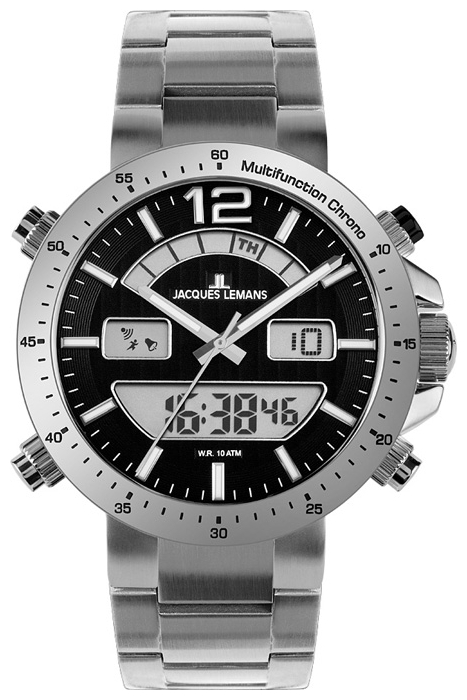 Wrist watch Jacques Lemans 1-1713C for men - 1 picture, photo, image