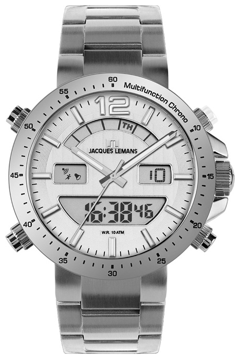 Jacques Lemans 1-1713D wrist watches for men - 1 image, picture, photo