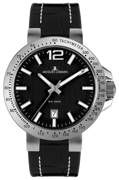 Wrist watch Jacques Lemans 1-1718A for men - 1 photo, image, picture