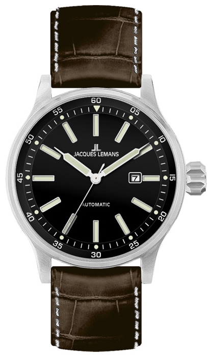 Jacques Lemans 1-1723B wrist watches for men - 1 image, picture, photo