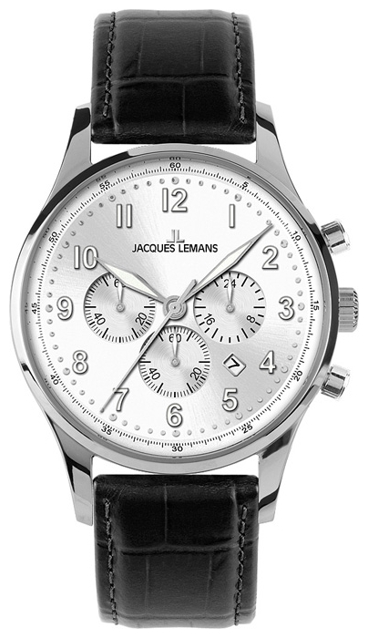 Wrist watch Jacques Lemans 1-1735B for men - 1 picture, image, photo