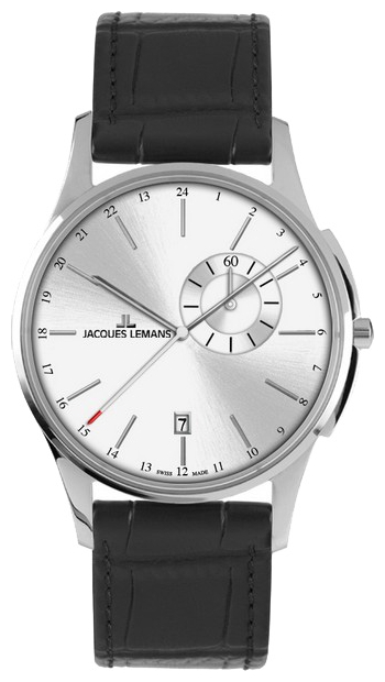 Wrist watch Jacques Lemans 1-1744B for men - 1 photo, image, picture