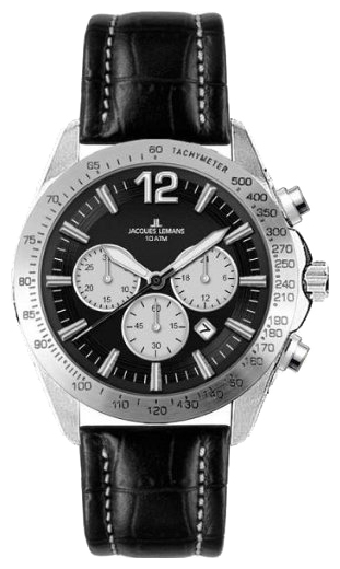 Wrist watch Jacques Lemans 1-1751A for men - 1 photo, picture, image