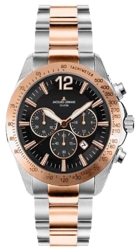 Wrist watch Jacques Lemans 1-1751G for men - 1 picture, image, photo