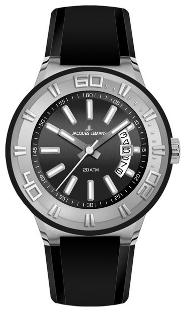 Wrist watch Jacques Lemans 1-1784A for men - 1 photo, picture, image