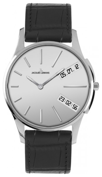 Jacques Lemans 1-1788B wrist watches for men - 1 image, picture, photo