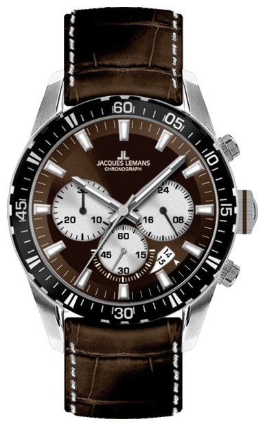 Wrist watch Jacques Lemans 1-1801D for men - 1 picture, image, photo