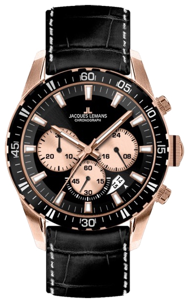 Wrist watch Jacques Lemans 1-1801E for men - 1 image, photo, picture