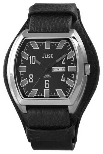 Wrist watch Just 48-S10180-BK-GR for men - 1 photo, image, picture