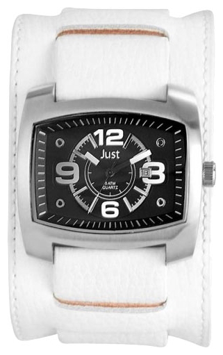 Wrist watch Just 48-S10181-BK-WH-WH for men - 1 picture, image, photo