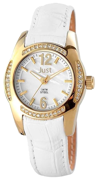 Wrist watch Just 48-S8368-WH-GD for women - 1 photo, picture, image
