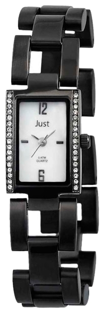 Wrist watch Just 48-S9910-BK-WH for women - 1 photo, image, picture