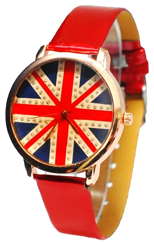 Kawaii Factory British fever (krasnye) wrist watches for unisex - 1 image, picture, photo
