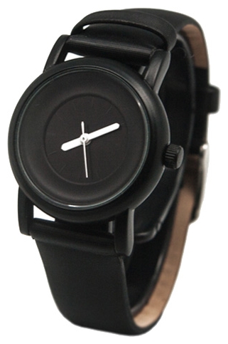 Wrist watch Kawaii Factory Ease (chernye) for women - 1 picture, image, photo