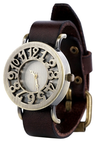 Wrist watch Kawaii Factory Grace (korichnevye) for women - 1 image, photo, picture