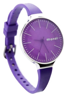 Wrist watch Kawaii Factory Monol misty (fioletovye) for unisex - 1 image, photo, picture