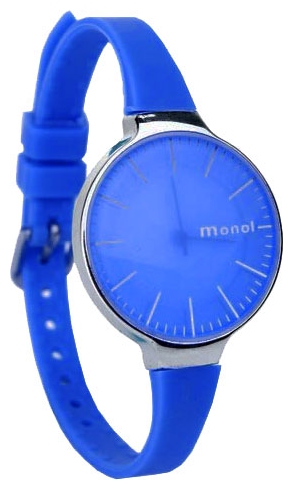 Wrist watch Kawaii Factory Monol misty (sinie) for unisex - 1 photo, image, picture