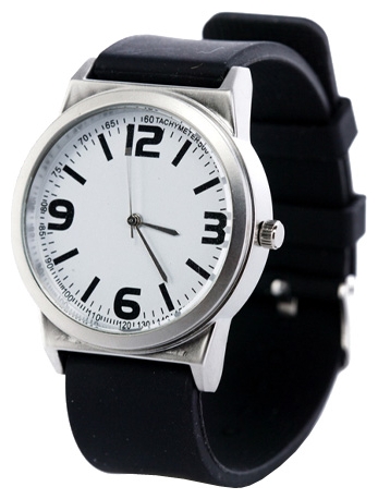 Wrist watch Kawaii Factory Simple (chernye) for women - 1 picture, image, photo
