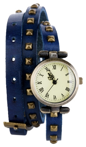 Wrist watch Kawaii Factory Ticker (sinie) for women - 1 picture, image, photo