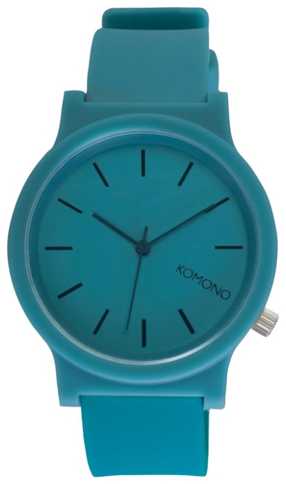 Wrist watch KOMONO Fat Wizard Teal for men - 1 picture, image, photo