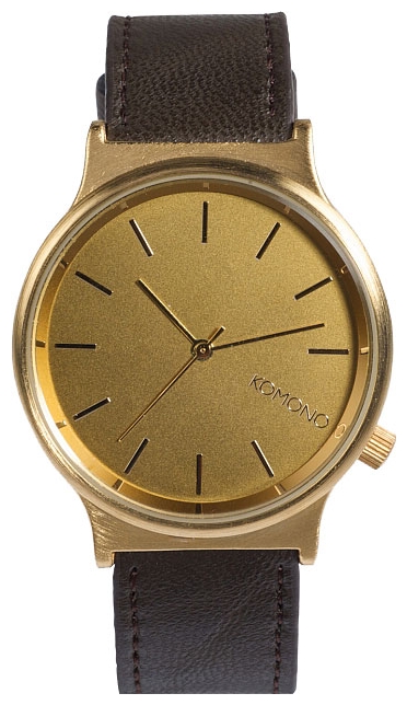 KOMONO Wizard Gold wrist watches for unisex - 1 image, picture, photo