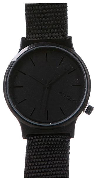 Wrist watch KOMONO Wizard Heritage Series Black/Black for unisex - 1 picture, image, photo