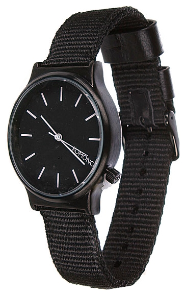 KOMONO Wizard Heritage Series Black/White wrist watches for unisex - 2 image, picture, photo