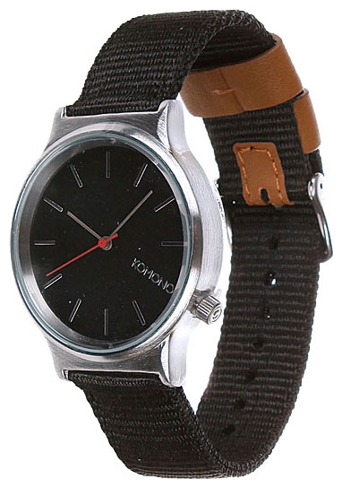 Wrist watch KOMONO Wizard Heritage Series Silver/Black for men - 2 image, photo, picture