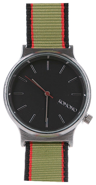 Wrist watch KOMONO Wizard Three Tone Series Silver/Sage/Green for unisex - 1 photo, picture, image