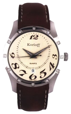 Wrist watch Korloff CQK42/2BC for unisex - 1 picture, image, photo