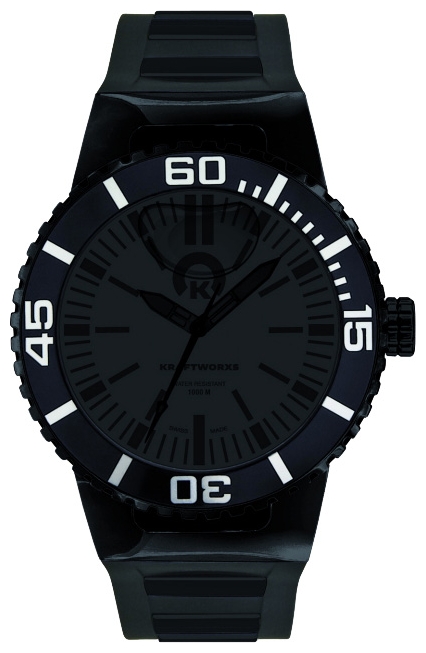 Wrist watch Kraftworxs KW-D1000-15BK for unisex - 1 photo, picture, image