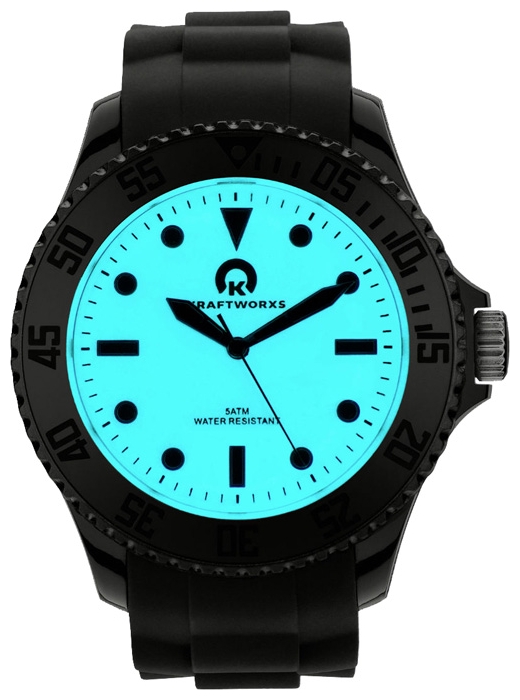 Kraftworxs KW-S-15BK wrist watches for unisex - 2 image, picture, photo